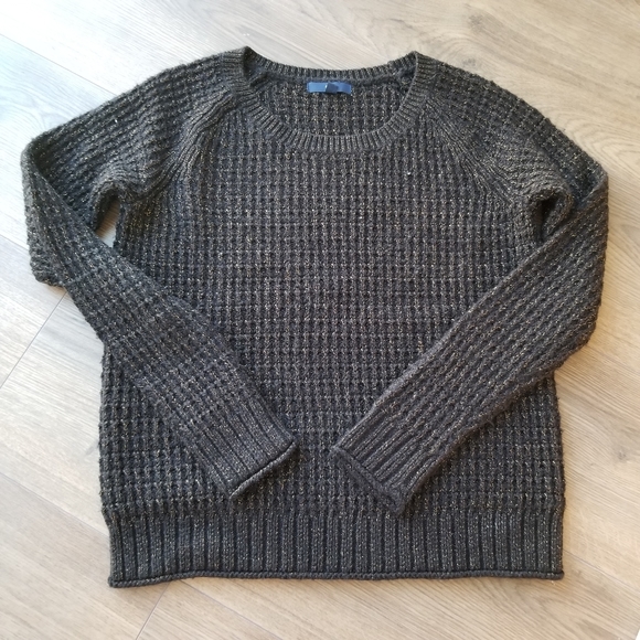 Gap black/gold wool sweater XS - Picture 7 of 9